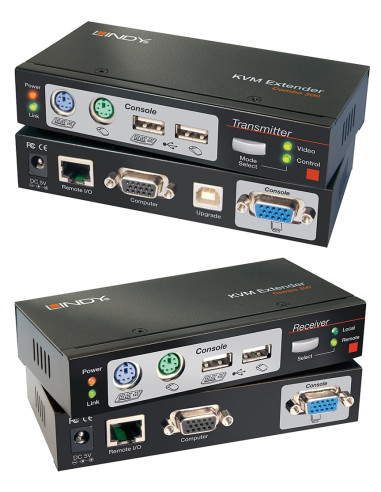 Lindy Cat.5 Kvm Extender Combo 300, Ps/2, Usb I Vga
