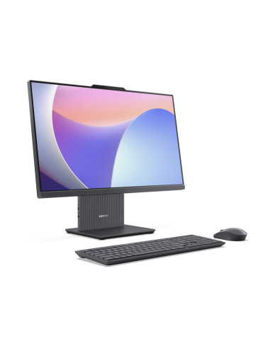 Lenovo Ideacentre Aio 24Irh9 I3-1315U 23.8" Fhd Ips Ag 250Nits 100Hz 8Gb Ddr5 5200 Ssd512 Intel Uhd Graphics Noos Luna Grey