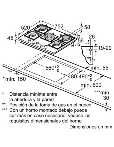 Płyta Gazowa Siemens Ep7A6Qb90