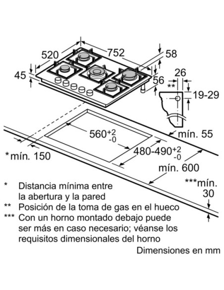 Płyta Gazowa Siemens Ep7A6Qb90