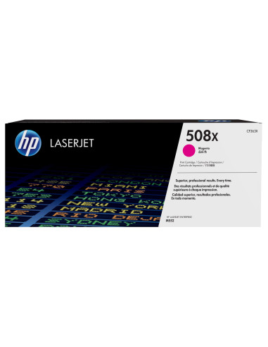 Hp 508X Oryginalny Wkład Laserowy O Dużej Pojemności, Purpurowy