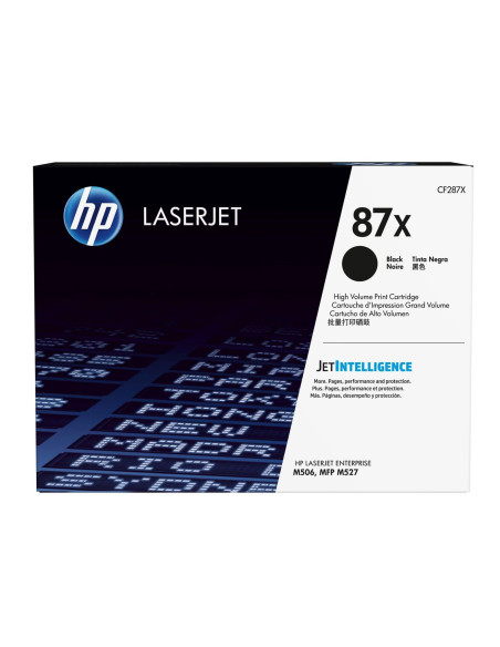 Hp 87X Oryginalny Wkład Z Czarnym Tonerem Laserjet Xl