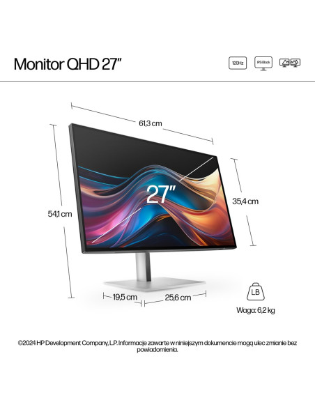 Monitor Hp Series 7 Pro 27 Cali Qhd