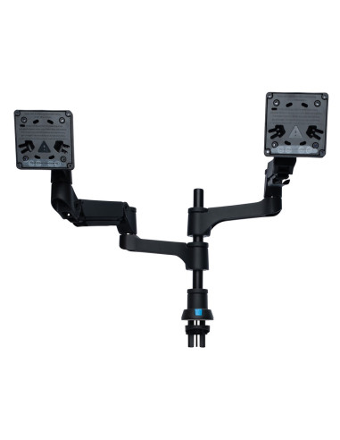 Uchwyt Do Monitorów R-Go Tools R-Go Monitorarm 0"-32" 2Tft Max.9Kg Caparo 4 Gasfeder Sidabrinis
