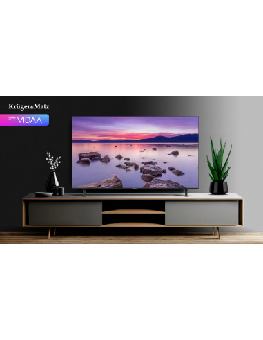 Telewizor Kruger&Matz 55" Uhd Smart Dvb-T2/S2 H.265 Hevc