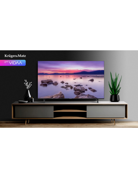 Telewizor Kruger&Matz 55" Uhd Smart Dvb-T2/S2 H.265 Hevc