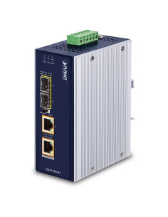 Planet Igup-2205At Konwerter Sieciowy 1000 Mbit/S Multifunkcyjny, Pojedynczy Niebieski
