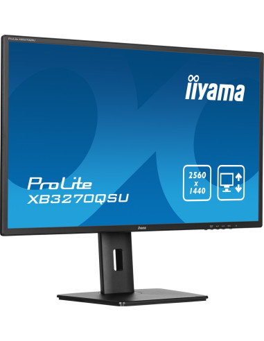 Iiyama Prolite Xb3270Qsu-B1 Monitor Komputerowy 81,3 Cm (32") 2560 X 1440 Px Wide Quad Hd Led Czarny