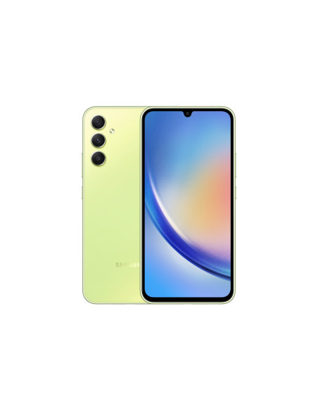 Samsung Galaxy A34 5G 16,8 Cm (6.6") Hybrid Dual Sim Android 13 Usb Type-C 6 Gb 128 Gb 5000 Mah Limonka