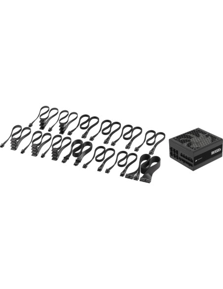 Corsair Rm1000X Moduł Zasilaczy 1000 W 24-Pin Atx Atx Czarny