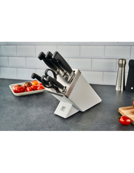 Zestaw Noży Samoostrzących Zwilling Four Star 35148-207-0 7 Elementów Biały