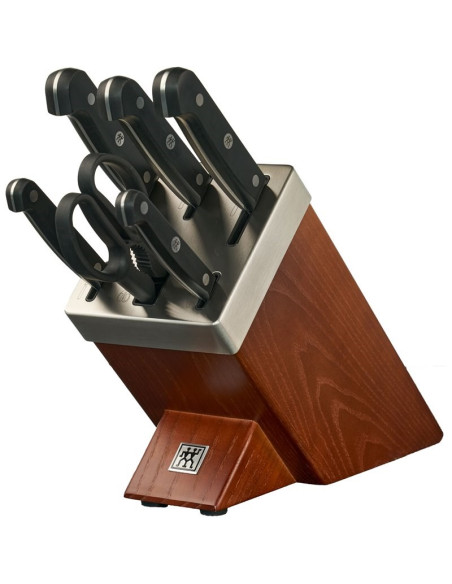 Zestaw Noży Zwilling Gourmet 36133-000-0 (Blok Do Noży, Nożyczki, Nóż X 5)
