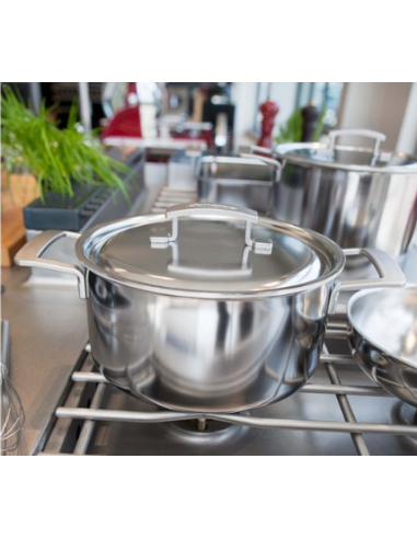 Garnek Niski Demeyere Industry 5 40850-669-0 - 5.2L