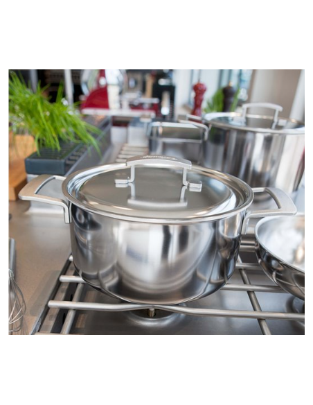 Garnek Niski Demeyere Industry 5 40850-669-0 - 5.2L