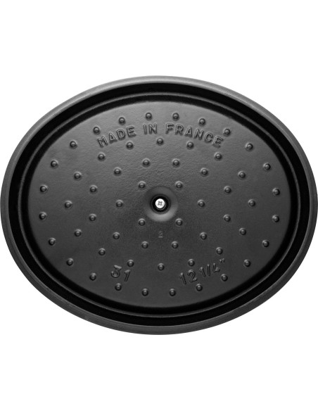 Staub Garnek Żeliwny Owalny 4,2L Czarny