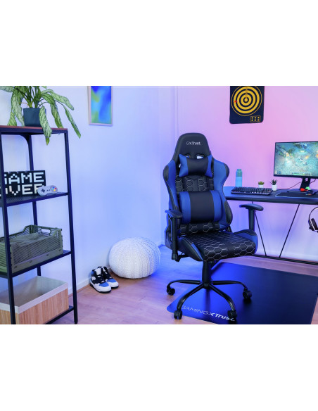 Fotel Gamingowy Trust Gxt708B Resto Chair Blue