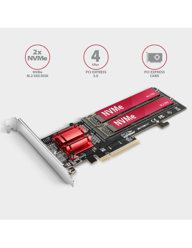 Axagon Pcem2-Nd Adapter Wewnętrzny M.2