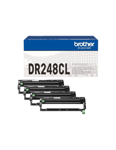 Brother Dr-248Cl Bęben Do Tonera Oryginalny 4 Szt. Wielopak