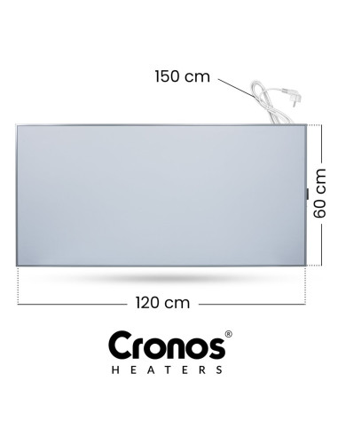 Promiennik Podczerwieni Cronos Synthelith Pro Crp-770Twp 770W Full Grey Z Wifi I Pilotem