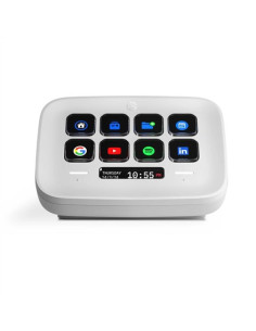 Kontroler Zewnętrzny Elgato Stream Deck Neo, Biały, 8 Konfigurowalnych Klawiszy