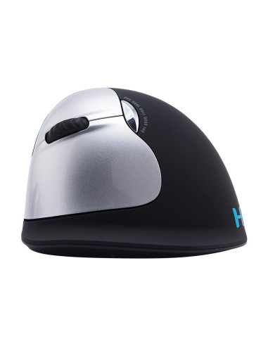 R-Go Tools Ergonomiczna Mysz R-Go He Mysz Rozmiar Duży, Leworęczna, Bezprzewodowa, Czarna