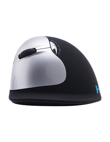 R-Go Tools Ergonomiczna Mysz R-Go He Mysz Rozmiar Duży, Leworęczna, Bezprzewodowa, Czarna