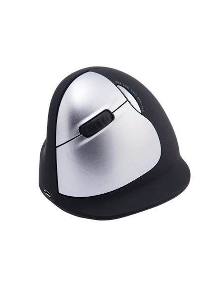 R-Go Tools Ergonomiczna Mysz R-Go He Mysz Rozmiar Duży, Leworęczna, Bezprzewodowa, Czarna