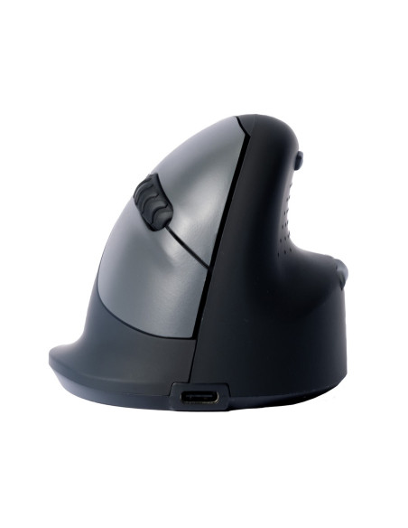 R-Go Pele He Ergonomiczna Praworęczna Bluetooth Czarna/Srebrna Retail