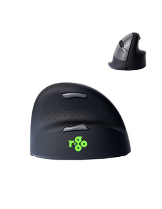 Ergonomiczna Mysz R-Go Maus He Ergonomisch Rechts Bluetooth Mittel Schwarz/Sil Retail 2
