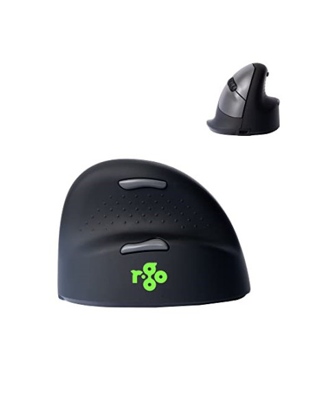 Ergonomiczna Mysz R-Go Maus He Ergonomisch Rechts Bluetooth Mittel Schwarz/Sil Retail