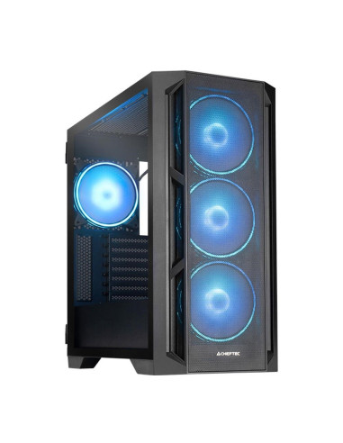 Chieftec Pc- Gehäuse Ga-01B-L-Op Apex Lumo Midi Tower Czarny
