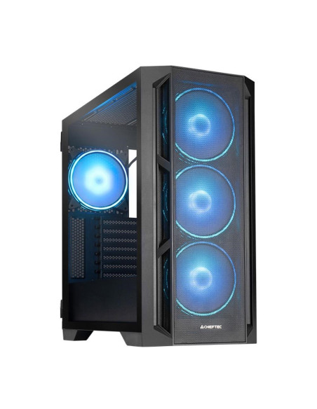 Chieftec Pc- Gehäuse Ga-01B-L-Op Apex Lumo Midi Tower Czarny