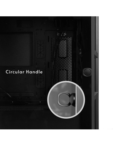 Chieftec Pc- Gehäuse Ga-01B-L-Op Apex Lumo Midi Tower Czarny