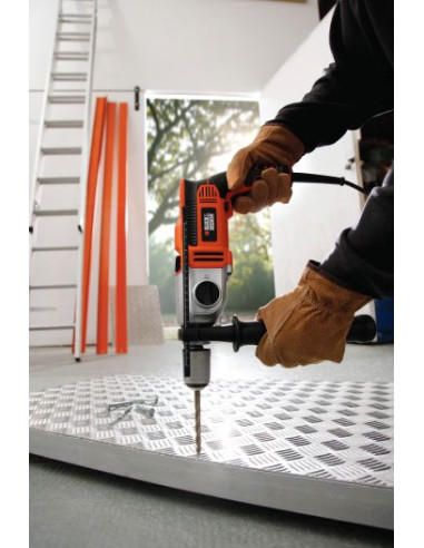 Wiertarka Udarowe Black+Decker Kr1102K-Qs 1100W 13Mm