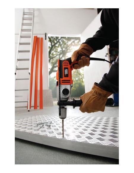 Wiertarka Udarowe Black+Decker Kr1102K-Qs 1100W 13Mm