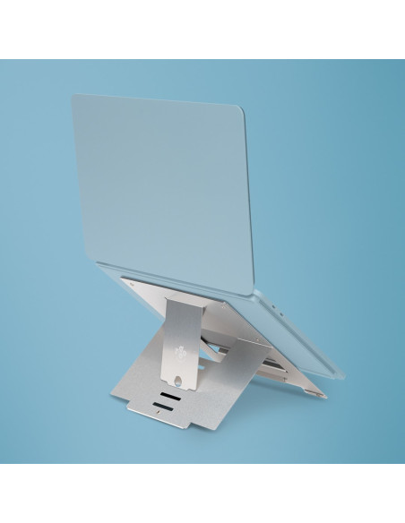 Podstawa R-Go Tools R-Go Laptopständer 10"-22" Max.5Kg Riser Verstellbar Sidabrinis