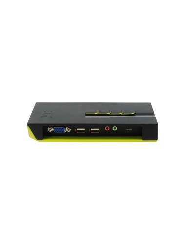 Levelone Kvm-0421 Przełącznik Kvm Czarny, Zielony