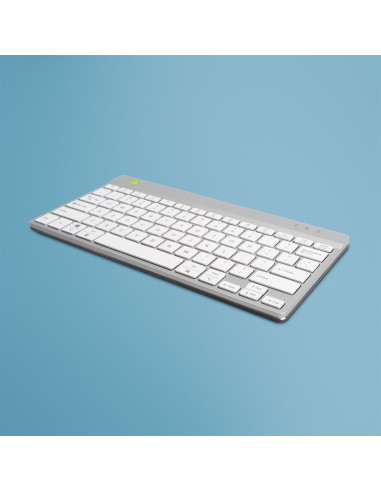Klawiatura R-Go Tools Compact Break Rgocouswlwh Bluetooth Qwerty Us Englisch Weiß