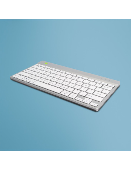 Klawiatura R-Go Tools Compact Break Rgocouswlwh Bluetooth Qwerty Us Englisch Weiß