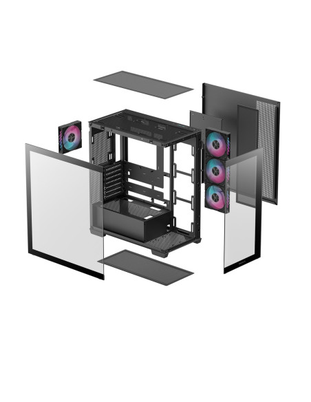 Obudowa Deepcool Cg580 4F Czarna
