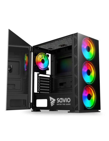 Savio Obudowa Pc Prime X1 Argb Glass Savgc-Primex1