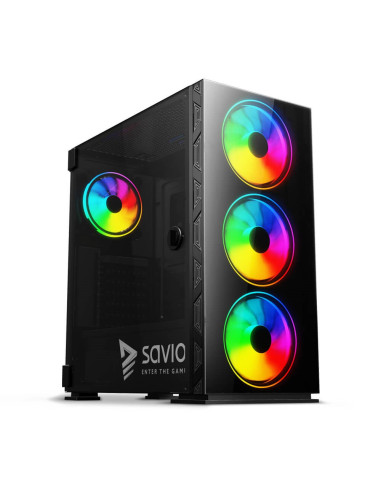 Savio Obudowa Pc Prime X1 Argb Glass Savgc-Primex1