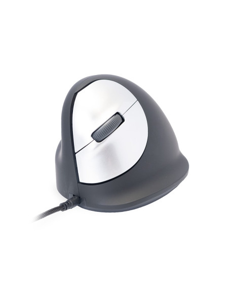 R Go Tools R-Go Pele He Ergonomisch Links Usb Mittel Juodas/Silb Retail