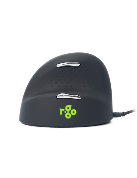R Go Tools R-Go Pele He Ergonomisch Links Usb Mittel Juodas/Silb Retail