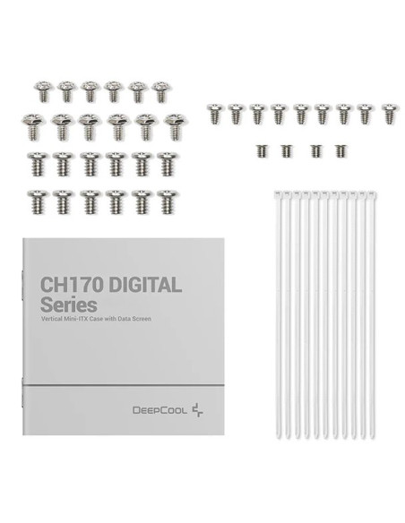 Obudowa Deepcool Ch170 Digital Wh