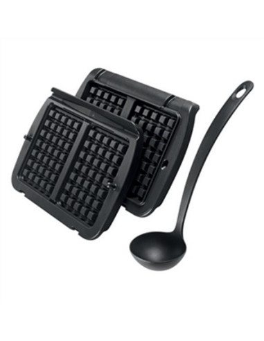 Tefal | Xa724810 | Talerze Waflowe | Czarny