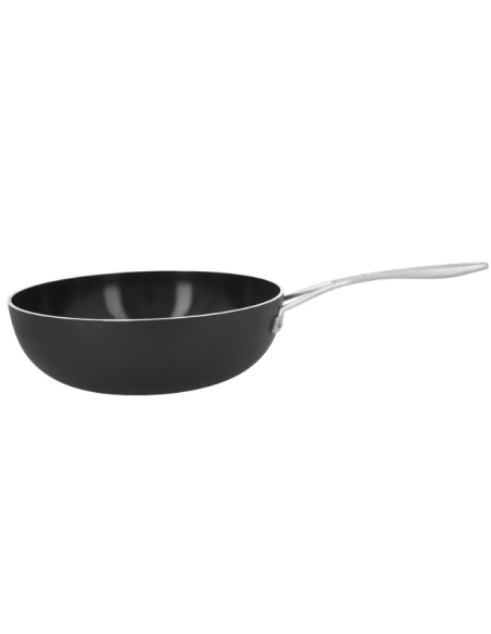 Demeyere Industry 3 Wok/Patelnia Do Mieszania Okrągły 40851-450-0 - 28 Cm