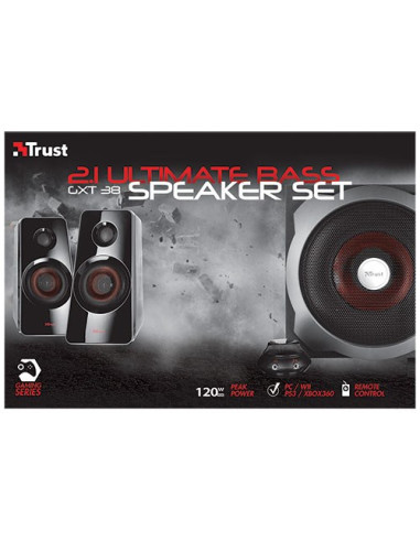 Głośniki Trust Gxt 38 2.1 Ultimate Bass