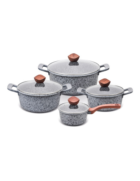 Promis Zestaw Garnków Granite, Rondel 16 Cm,Garnki
