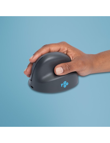 Myszka R-Go He Basic Medium Ergonomic - Maus - Bluetooth (Rgohebamrwl)